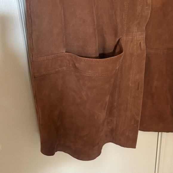 Sezane Will Brown Suede Jacket - Picture 3 of 12